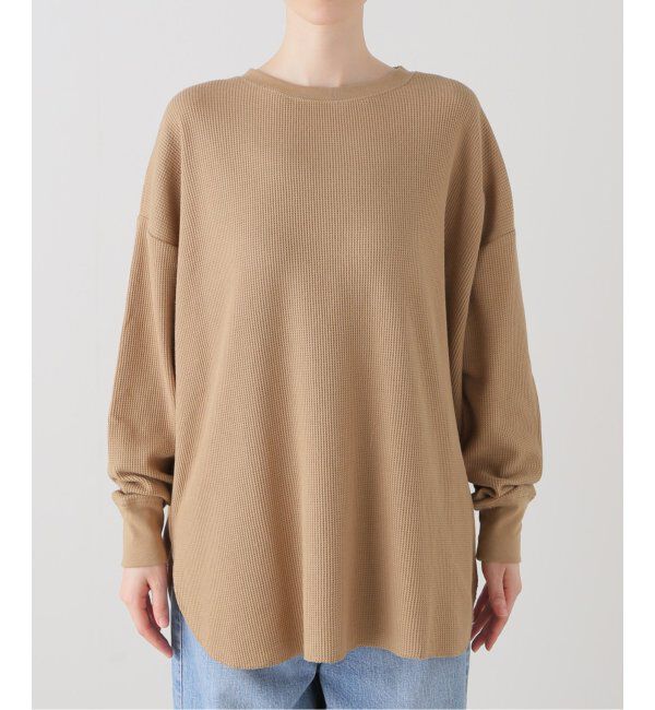 JOURNAL STANDARD relume「《追加3》TCワッフルオーバーサイズロングスリーブTシャツ」|Tシャツ・カットソー|