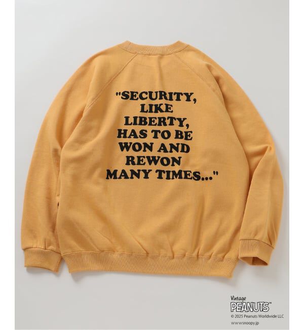 JOURNAL STANDARD relume「PEANUTS / ピーナッツ 別注  FANTASY A&G INC プリント スウェット」|スウェット・ジャージ|