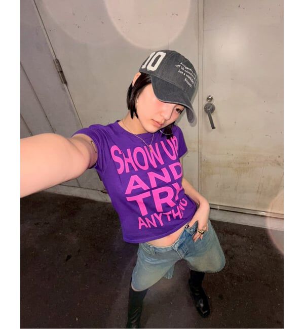 Oriens JOURNAL STANDARD「SHOW UP プリントTEE」|Tシャツ・カットソー|