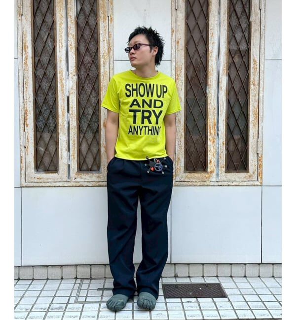 Oriens JOURNAL STANDARD「SHOW UP プリントTEE」|Tシャツ・カットソー|