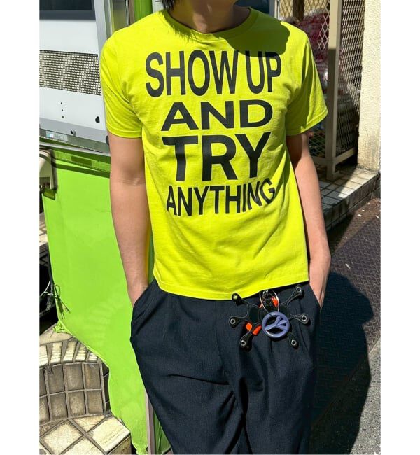 Oriens JOURNAL STANDARD「SHOW UP プリントTEE」|Tシャツ・カットソー|