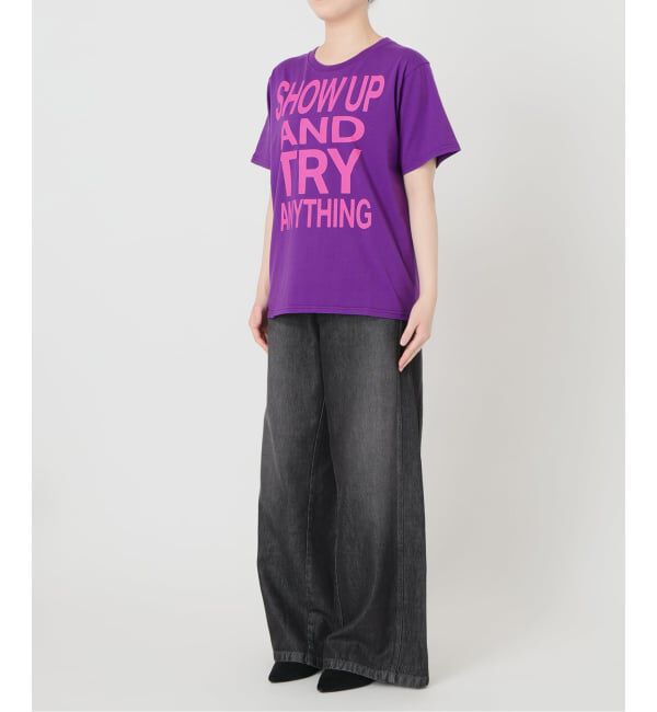 Oriens JOURNAL STANDARD「SHOW UP プリントTEE」|Tシャツ・カットソー|