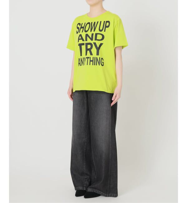 Oriens JOURNAL STANDARD「SHOW UP プリントTEE」|Tシャツ・カットソー|