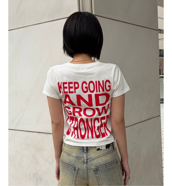 Oriens JOURNAL STANDARD「SHOW UP プリントTEE」|Tシャツ・カットソー|