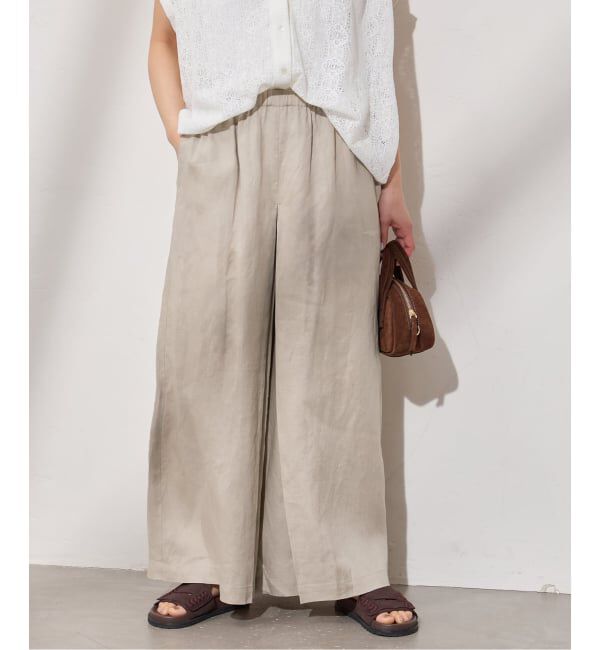 JOURNAL STANDARD「《WEB限定追加予約2》リネン タックキュロット」|その他|