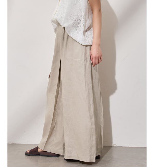JOURNAL STANDARD「《WEB限定追加予約2》リネン タックキュロット」|その他|