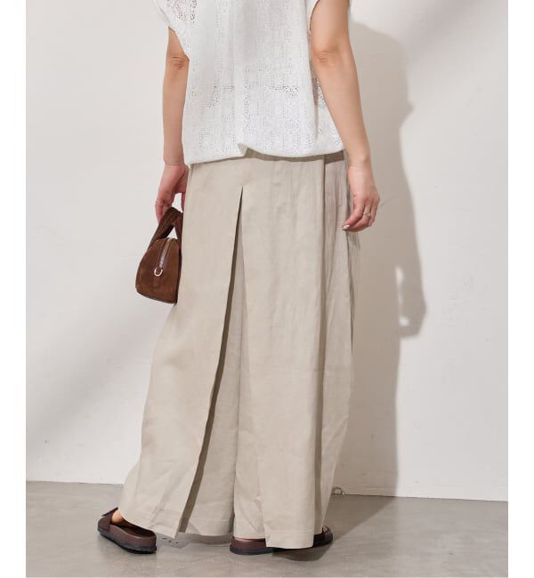 JOURNAL STANDARD「《WEB限定追加予約2》リネン タックキュロット」|その他|