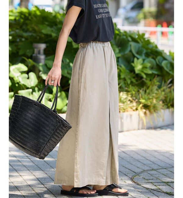 JOURNAL STANDARD「《WEB限定追加予約2》リネン タックキュロット」|その他|