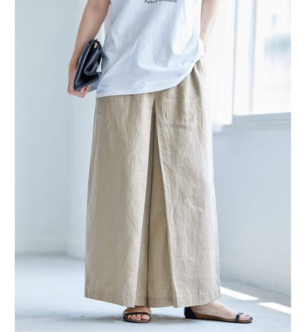 JOURNAL STANDARD「《WEB限定追加予約2》リネン タックキュロット」|その他|