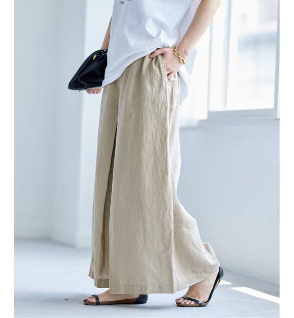 JOURNAL STANDARD「《WEB限定追加予約2》リネン タックキュロット」|その他|