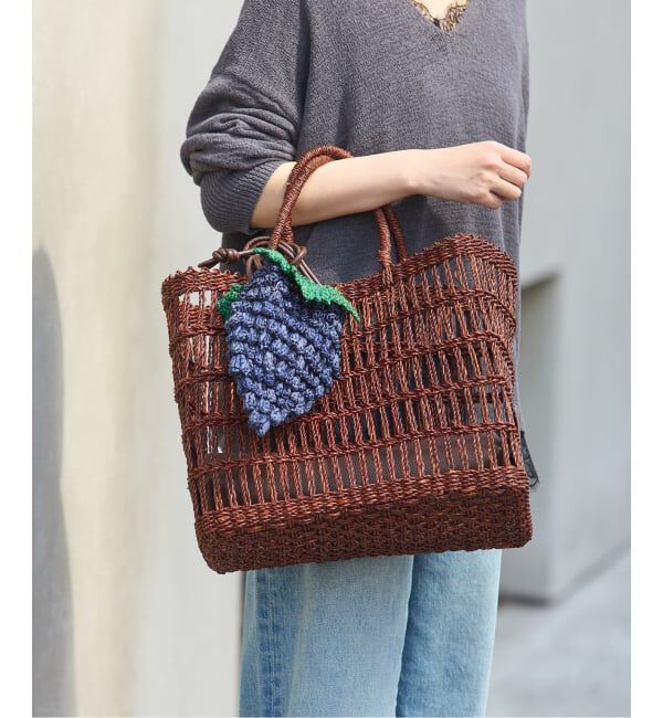 JOURNAL STANDARD「《予約》別注【VARNY &times; MARCOMONDE &times; JOURNAL STANDARD】 FRUITS BAG」|かごバッグ|