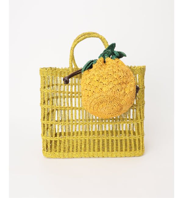 JOURNAL STANDARD「《予約》別注【VARNY &times; MARCOMONDE &times; JOURNAL STANDARD】 FRUITS BAG」|かごバッグ|