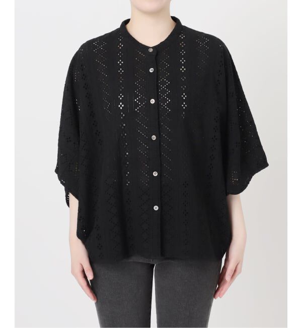 JOURNAL STANDARD relume「《予約》コットンカットワーク刺繍ポンチョブラウス」|シャツ・ブラウス|