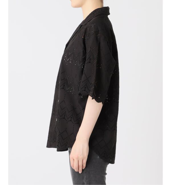 JOURNAL STANDARD relume「《WEB限定追加予約》コットンカットワーク刺繍開襟シャツ」|シャツ・ブラウス|