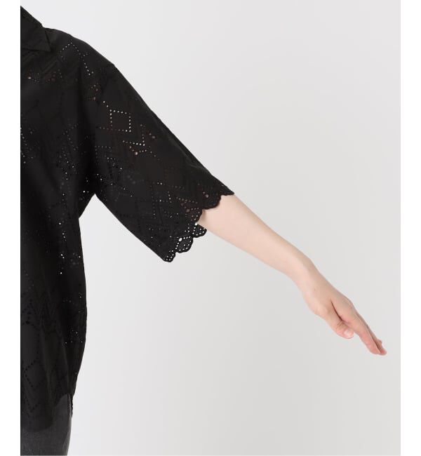 JOURNAL STANDARD relume「《WEB限定追加予約》コットンカットワーク刺繍開襟シャツ」|シャツ・ブラウス|