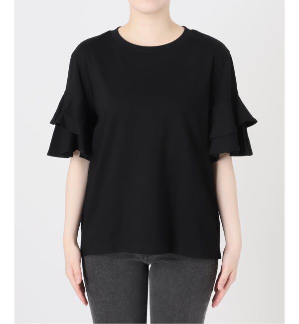JOURNAL STANDARD relume「《WEB限定追加予約》天竺フリルTEE」|Tシャツ・カットソー|