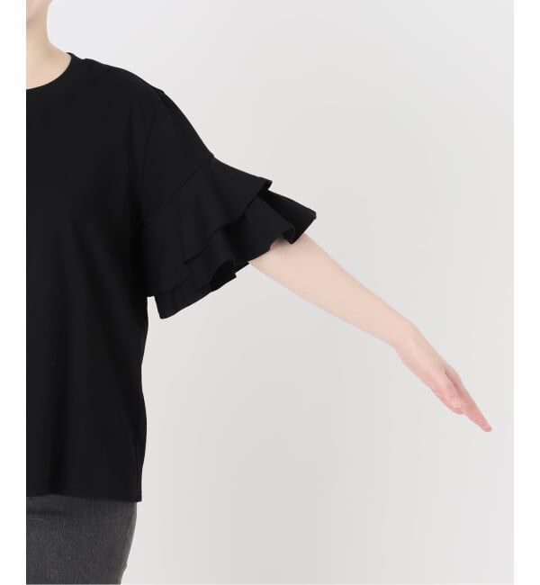 JOURNAL STANDARD relume「《WEB限定追加予約》天竺フリルTEE」|Tシャツ・カットソー|