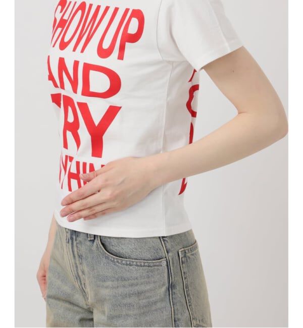 Oriens JOURNAL STANDARD「《追加予約》SHOW UP プリントTEE」|Tシャツ・カットソー|