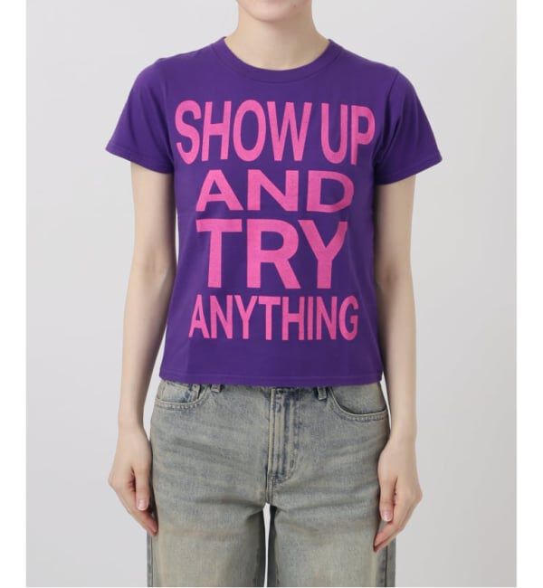 Oriens JOURNAL STANDARD「《追加予約》SHOW UP プリントTEE」|Tシャツ・カットソー|