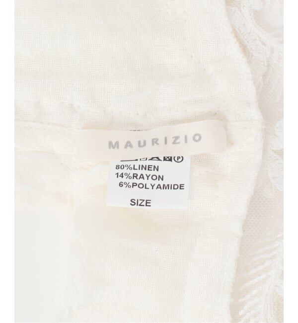 journal standard L'essage「《追加予約》MAURIZIO MYKONOS/マウリツィオ ミコノス TOP ブラウス W8300577」|シャツ・ブラウス|