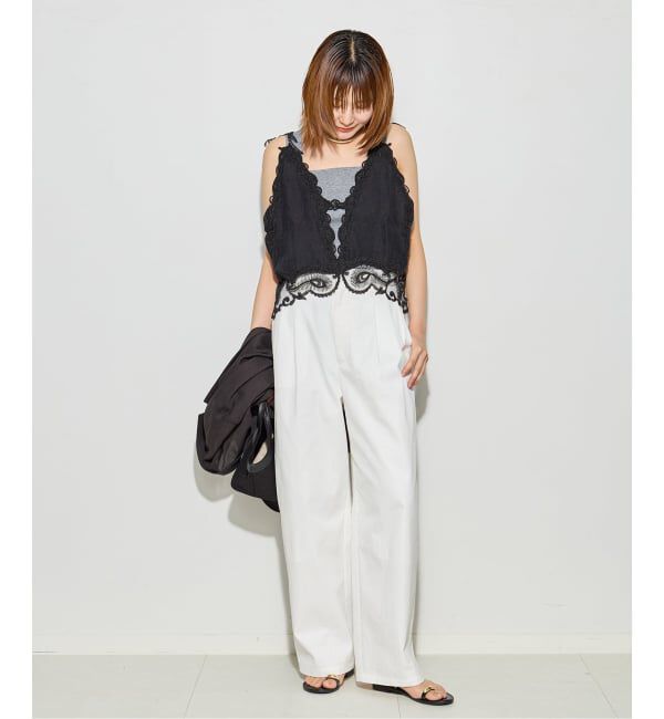 journal standard L'essage「《追加予約》MAURIZIO MYKONOS/マウリツィオ ミコノス TOP ブラウス W8300577」|シャツ・ブラウス|