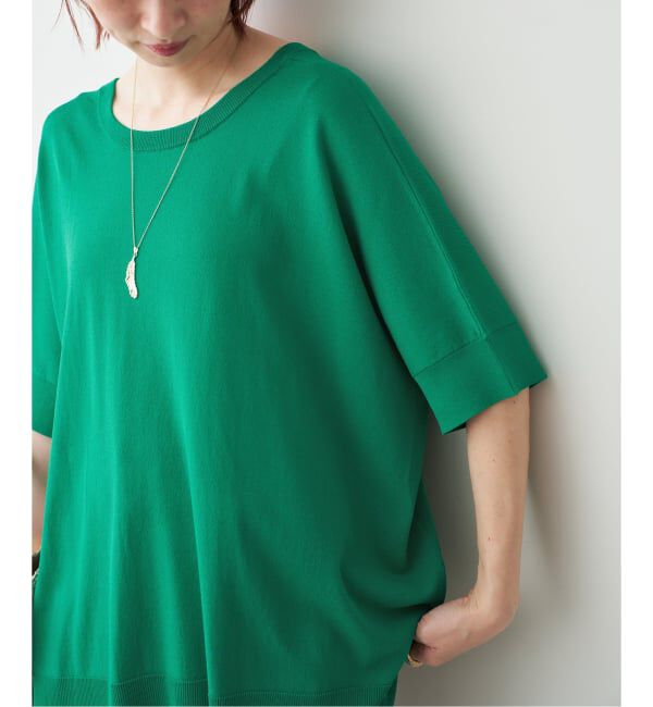 Spick and Span「《一部店舗+WEB限定 / 追加予約》14GWASHABLE2WAYポンチョプルオーバー」|ニット・セーター|