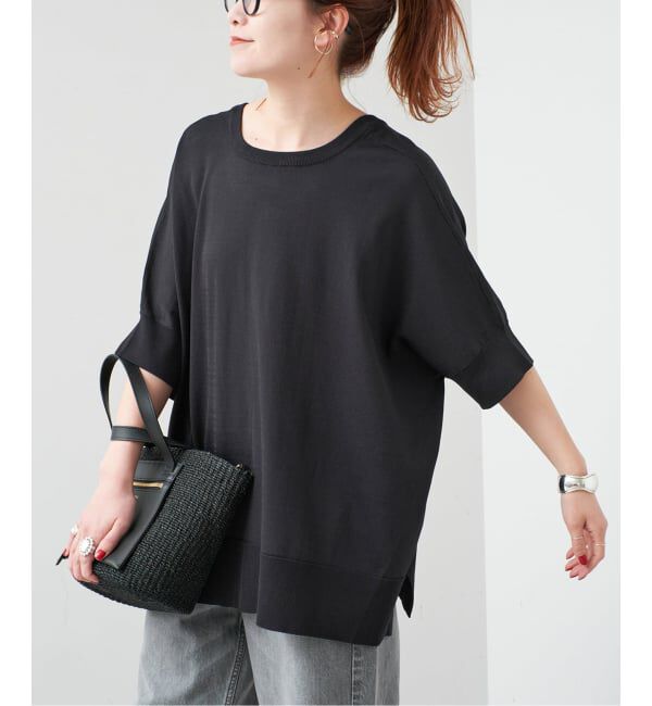 Spick and Span「《一部店舗+WEB限定 / 追加予約》14GWASHABLE2WAYポンチョプルオーバー」|ニット・セーター|