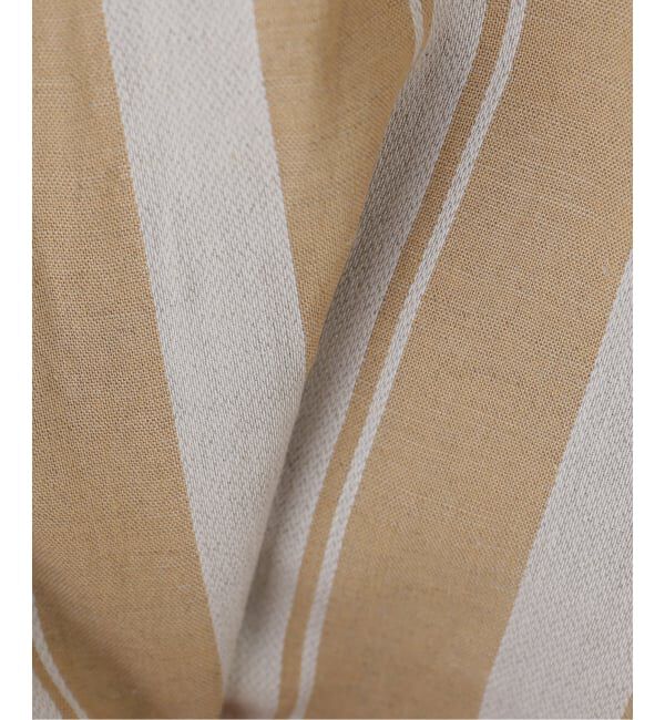 Spick and Span「ストライプオープンカラーシャツワンピース」|ワンピース|