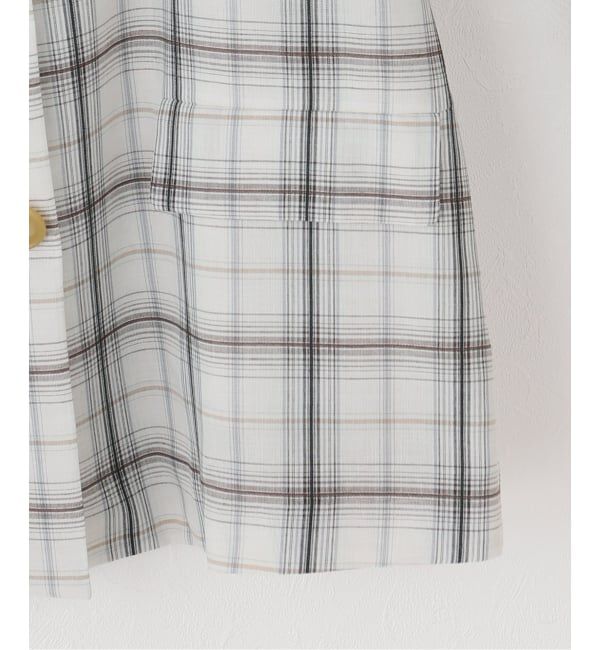 Spick and Span「《セットアップ可》チェックジャケット」|テーラードジャケット|