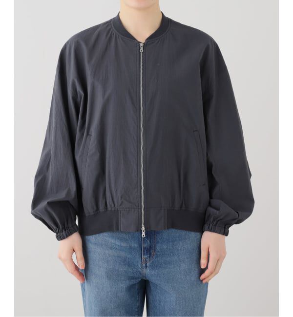 FRAMeWORK「コットンナイロンブルゾン」|その他|ネイビー