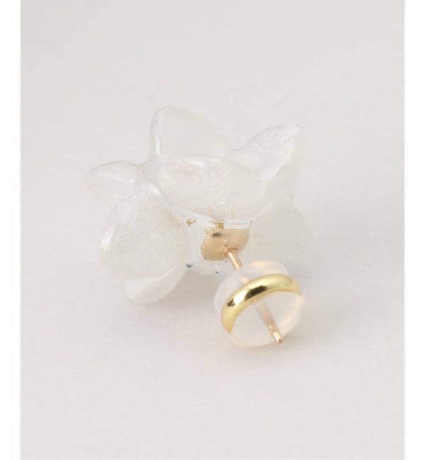  「alpaca to hana/アルパカトハナ　紫陽花ピアス」|ピアス|