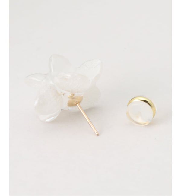  「alpaca to hana/アルパカトハナ　紫陽花ピアス」|ピアス|