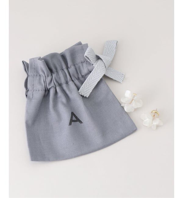  「alpaca to hana/アルパカトハナ　紫陽花ピアス」|ピアス|