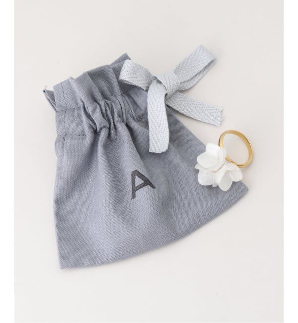  「alpaca to hana/アルパカトハナ 紫陽花リング」|リング|