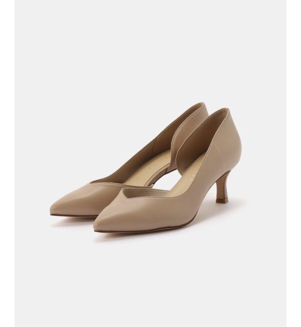  「5.5cmVカットサイドオープン」|パンプス|