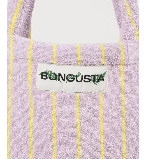  「《追加予約/一部カラーWEB限定》BONGUSTA/ボングスタ STRIPED トートバッグ」|トートバッグ|