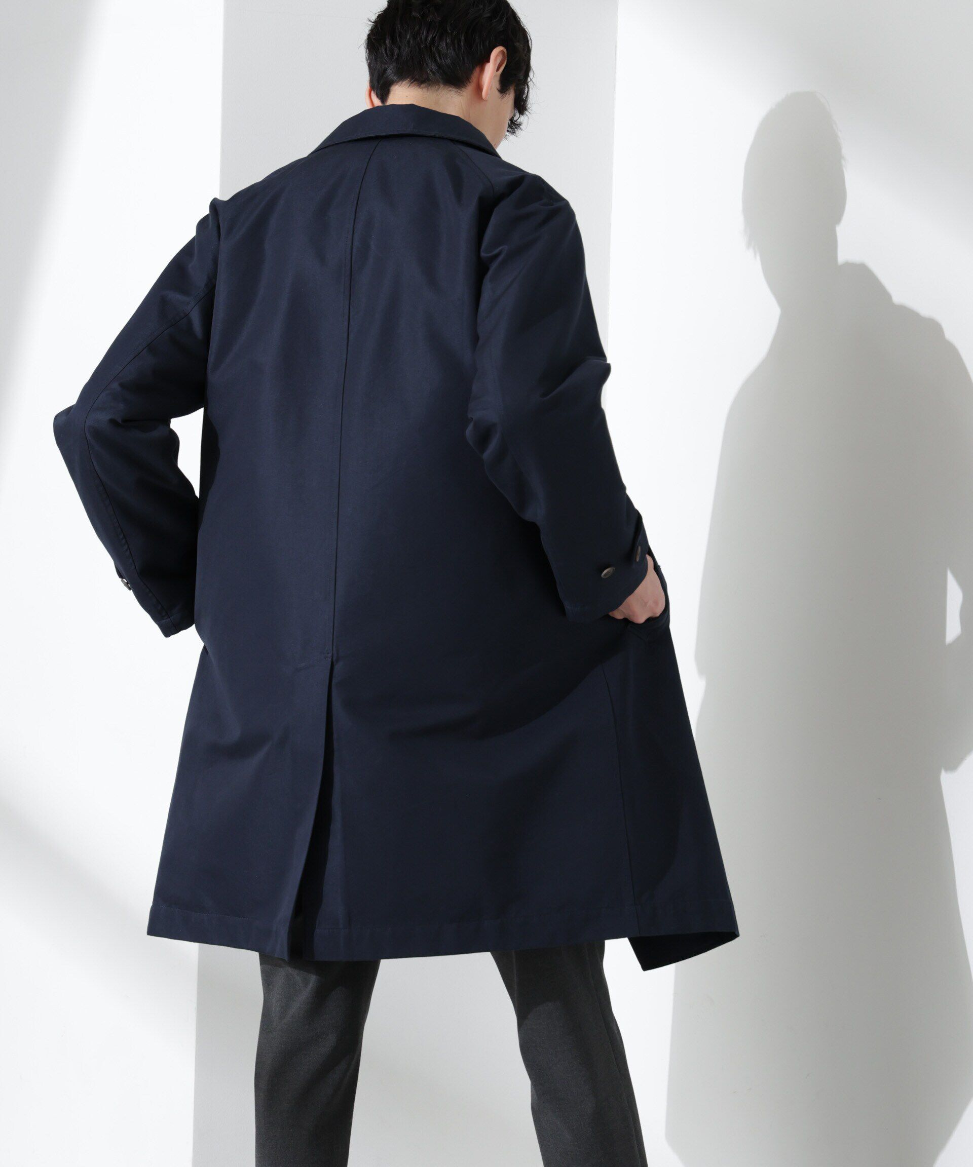 nano･universe「撥水ギャバラグランステンカラーコート」|その他|