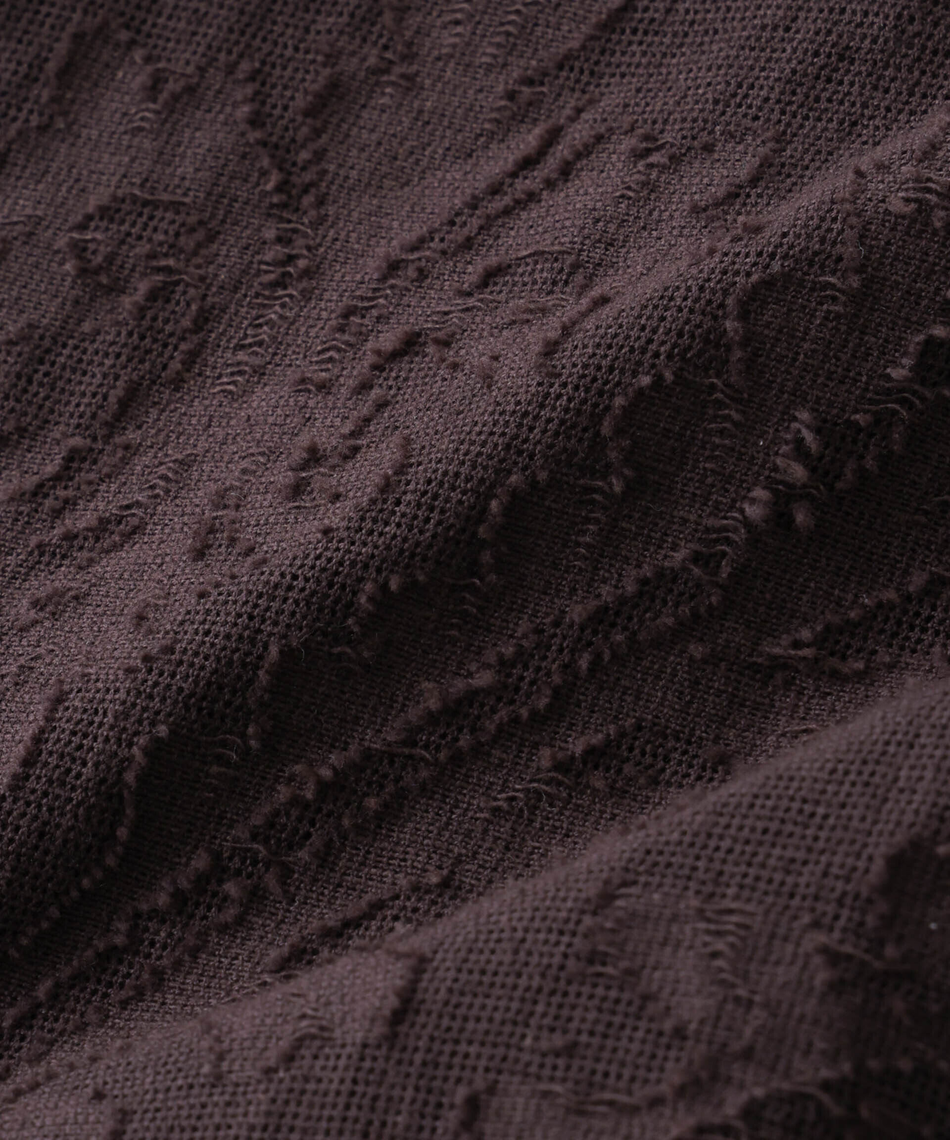 nano･universe「made in india カットワークジャカードシャツ(セットアップ可)」|シャツ・ブラウス|