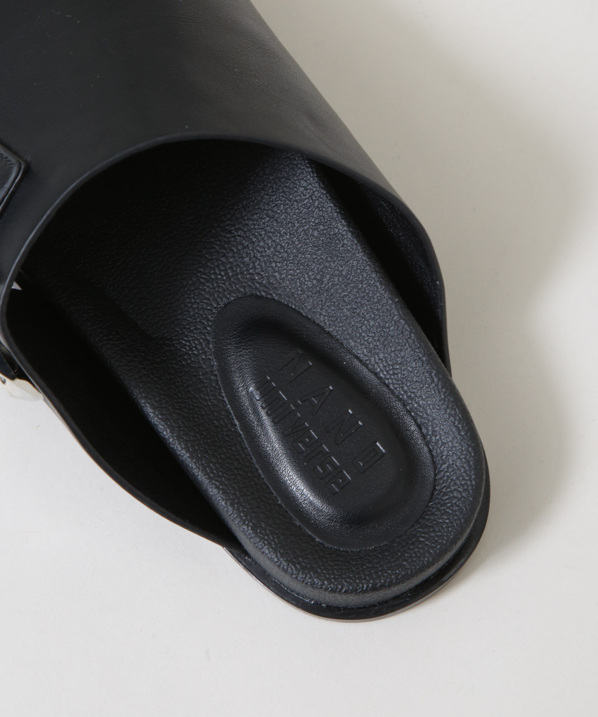 nano･universe「バックルモチーフカバーサンダル」|サンダル|