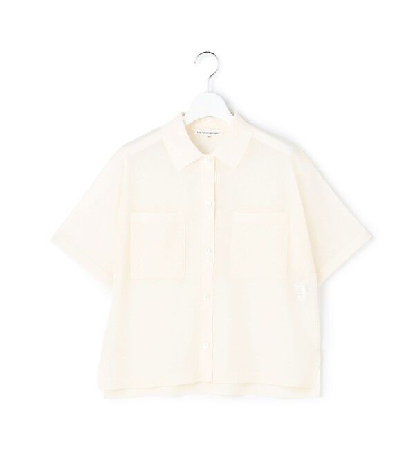 23区「【見上愛さん着用/WEB&一部店舗限定カラーあり】シアー ポロニット」|ニット・セーター|