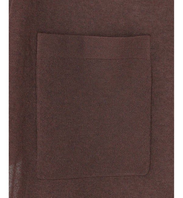 23区「【見上愛さん着用/WEB&一部店舗限定カラーあり】シアー ポロニット」|ニット・セーター|