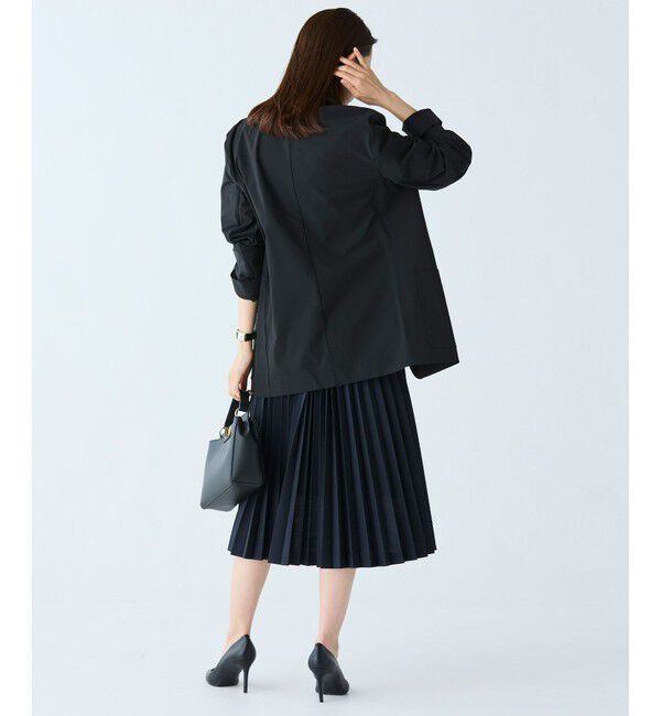 LACOSTE「撥水 ストレッチタフタ テクニカルテーラードジャケット」|テーラードジャケット|