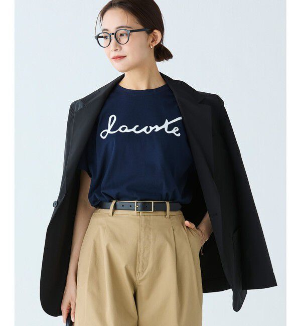 LACOSTE「撥水 ストレッチタフタ テクニカルテーラードジャケット」|テーラードジャケット|