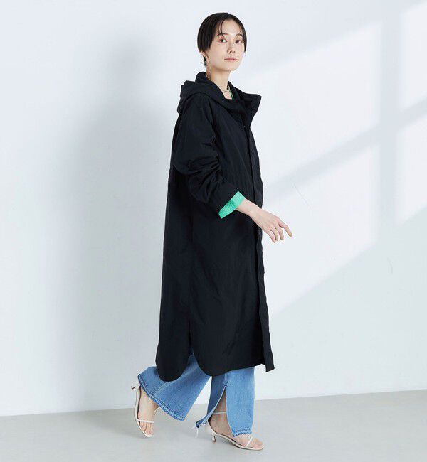 Rie Miller「フード付きシャツコート」|その他|