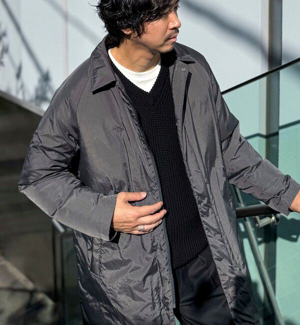 NOLLEY'S goodman「【TAION/タイオン】別注ダウンステンカラーコート 25AW」|ダウン|