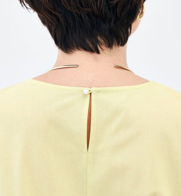 NOLLEY'S「ウォッシャブルサラドラトリコットペプラムブラウス」|シャツ・ブラウス|