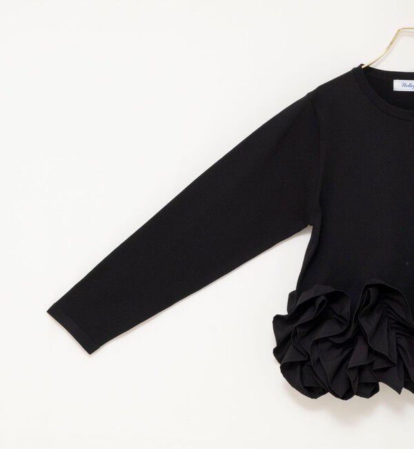 NOLLEY'S「【WEB限定】ウォッシャブルフラワーモチーフカーディガン」|カーディガン|