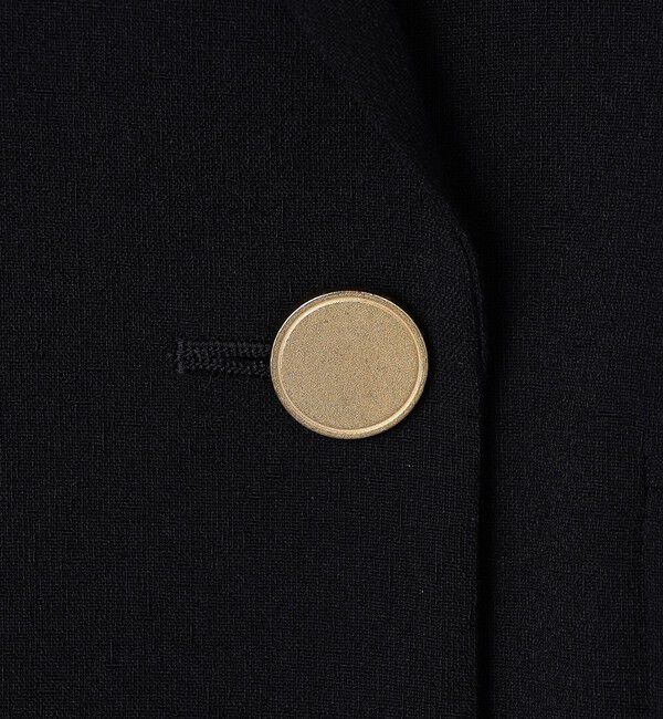 NOLLEY'S「ウォッシャブル麻調スラブWジャケット」|テーラードジャケット|