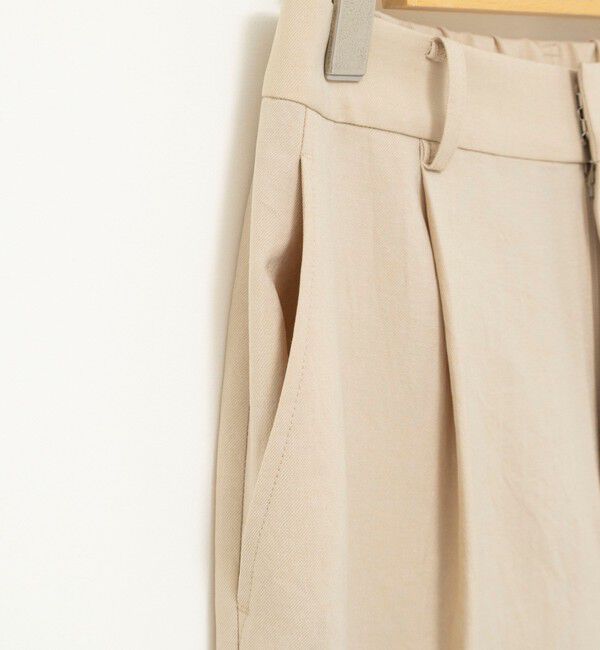 NOLLEY'S「《セットアップ対応》ウォッシャブルストレッチツイル愛されセミワイドパンツ」|その他|