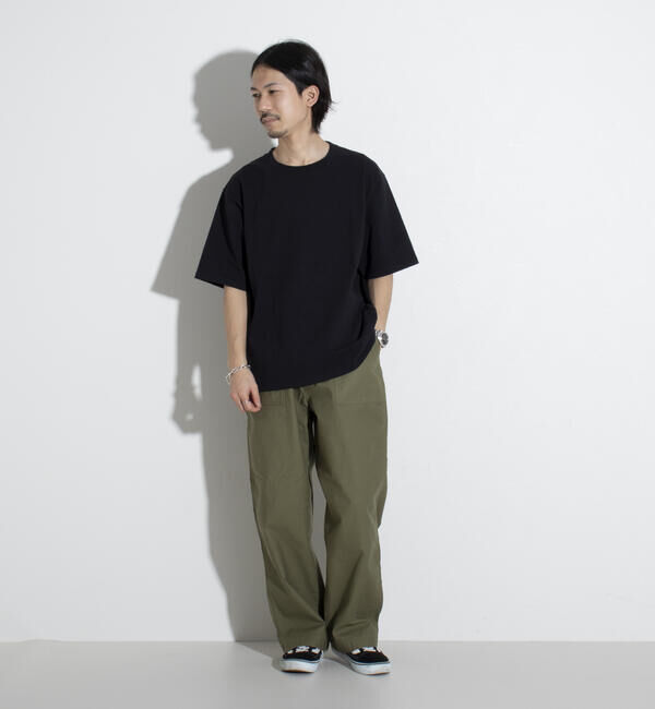 GLOSTER「【GLOSTER/グロスター】ヘビーウェイトスラブＴシャツ ビッグシルエット/マックスウェイト」|Tシャツ・カットソー|